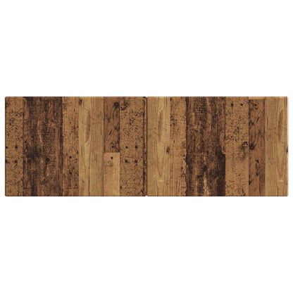 vidaXL Wall-Mounted Headboard BREDA Old Wood Engineered Wood 3