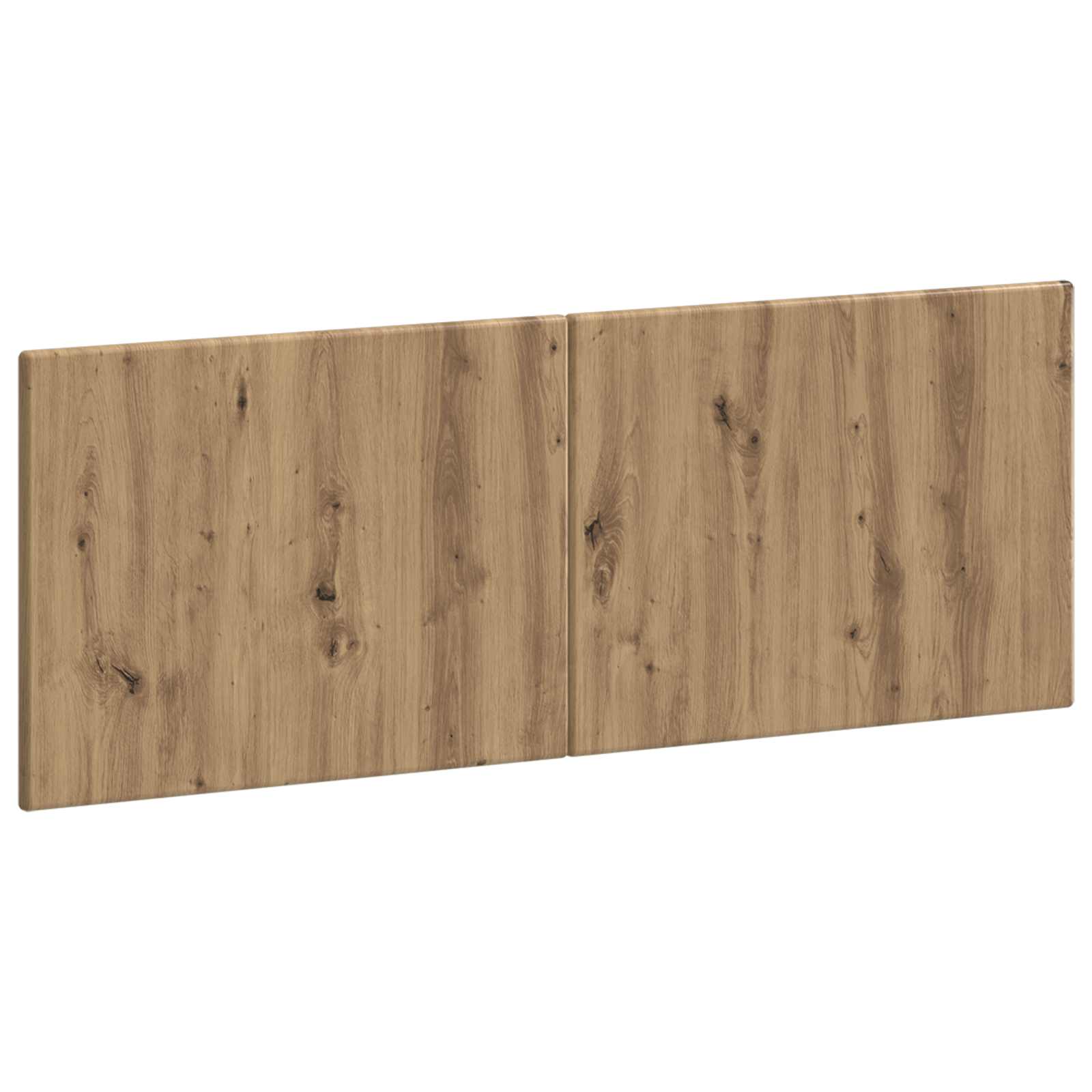 vidaXL Wall-Mounted Headboard BREDA Artisan Oak Engineered Wood 2