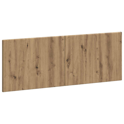vidaXL Wall-Mounted Headboard BREDA Artisan Oak Engineered Wood 2
