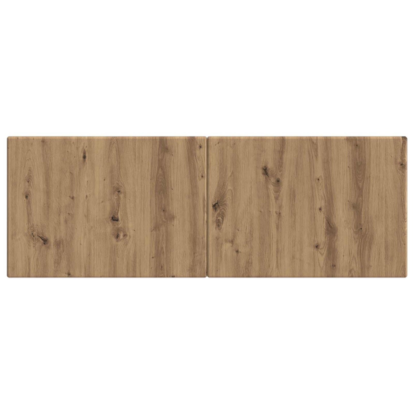 vidaXL Wall-Mounted Headboard BREDA Artisan Oak Engineered Wood 3