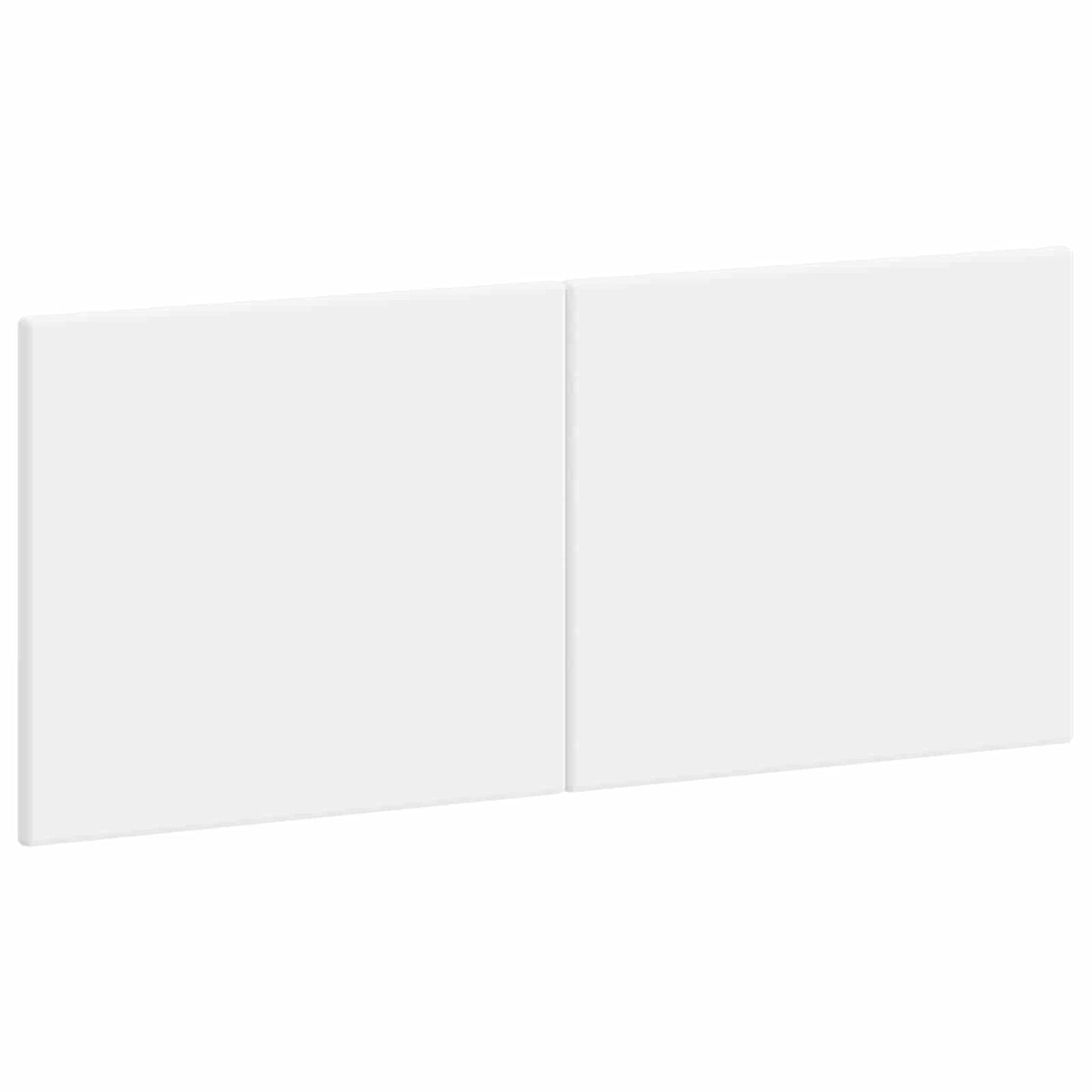 vidaXL Wall-Mounted Headboard BREDA White Engineered Wood 2