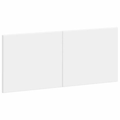vidaXL Wall-Mounted Headboard BREDA White Engineered Wood 2