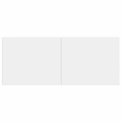 vidaXL Wall-Mounted Headboard BREDA White Engineered Wood 3