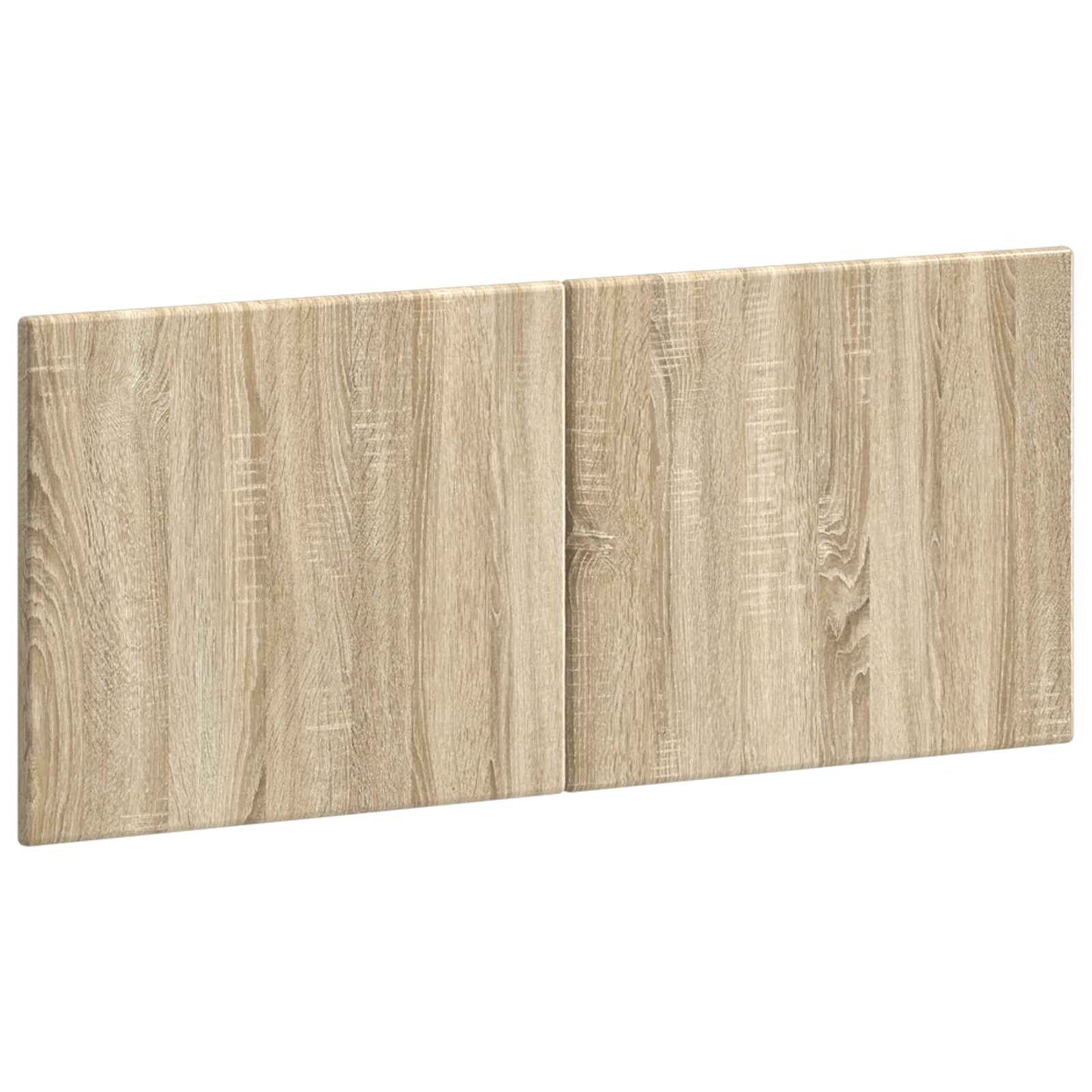 vidaXL Wall-Mounted Headboard BREDA Sonoma Oak Engineered Wood 2