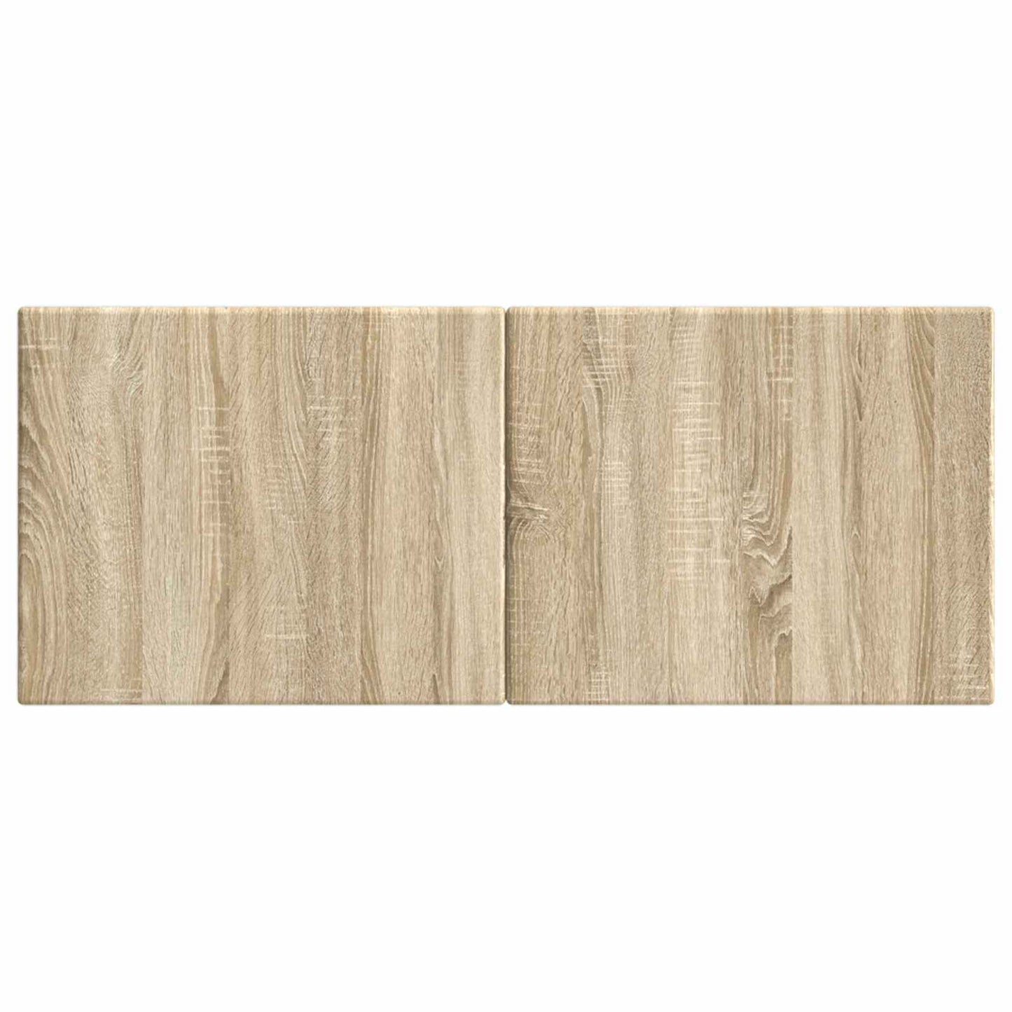 vidaXL Wall-Mounted Headboard BREDA Sonoma Oak Engineered Wood 3