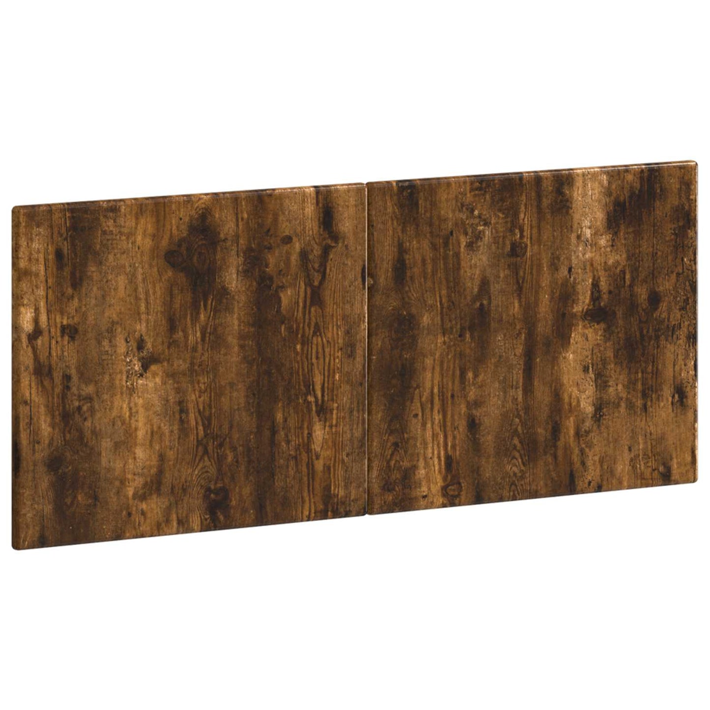 vidaXL Wall-Mounted Headboard BREDA Smoked Oak Engineered Wood 2