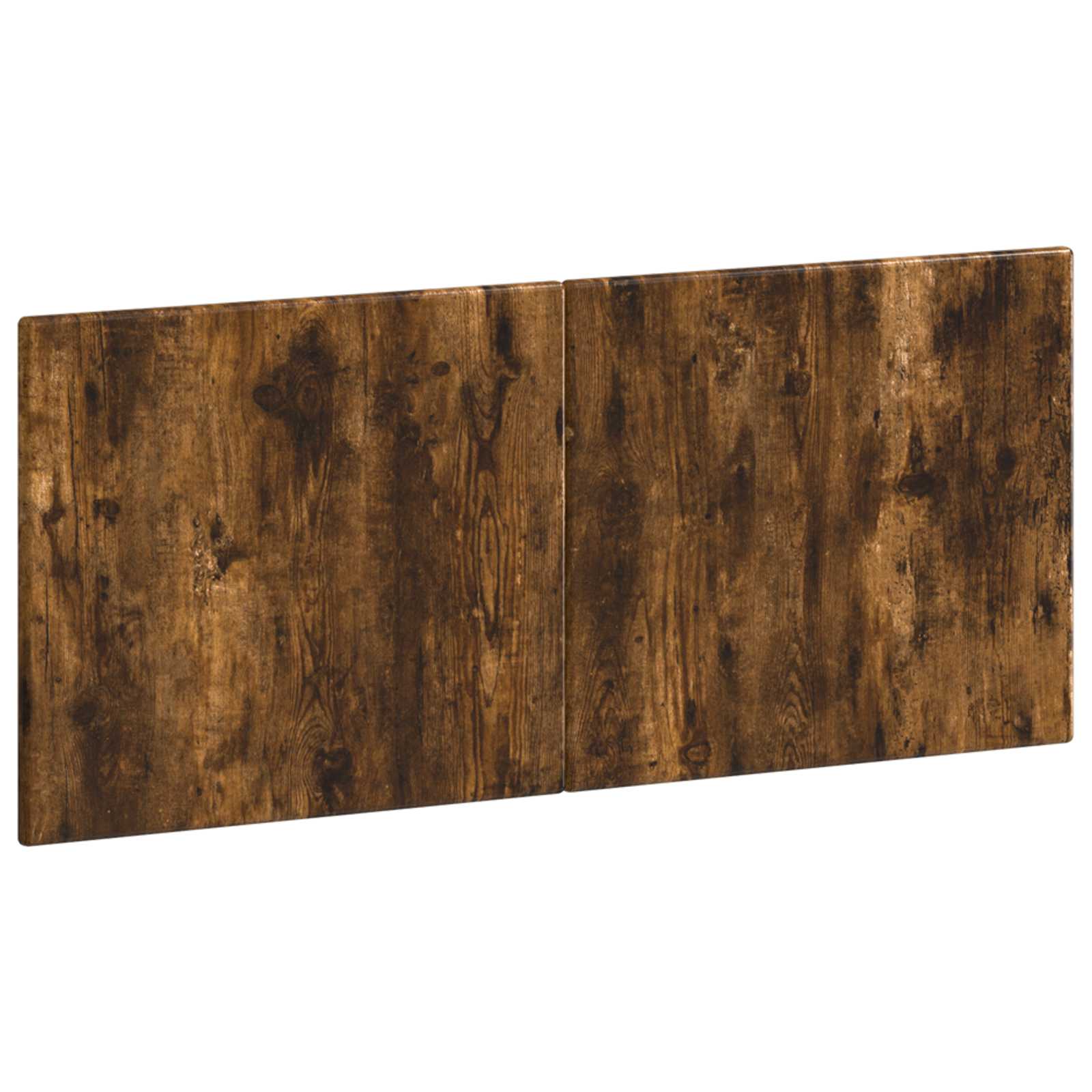 vidaXL Wall-Mounted Headboard BREDA Smoked Oak Engineered Wood 2