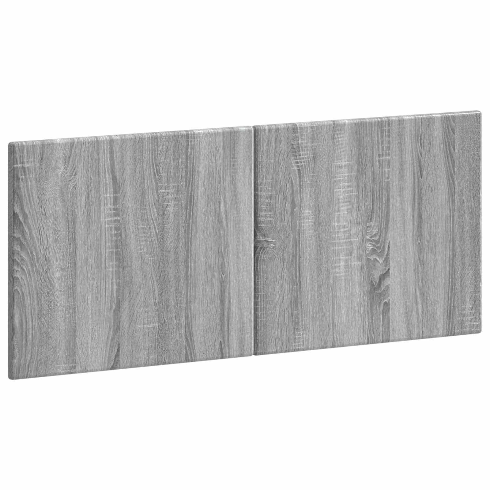 vidaXL Wall-Mounted Headboard BREDA Grey Sonoma Engineered Wood 2