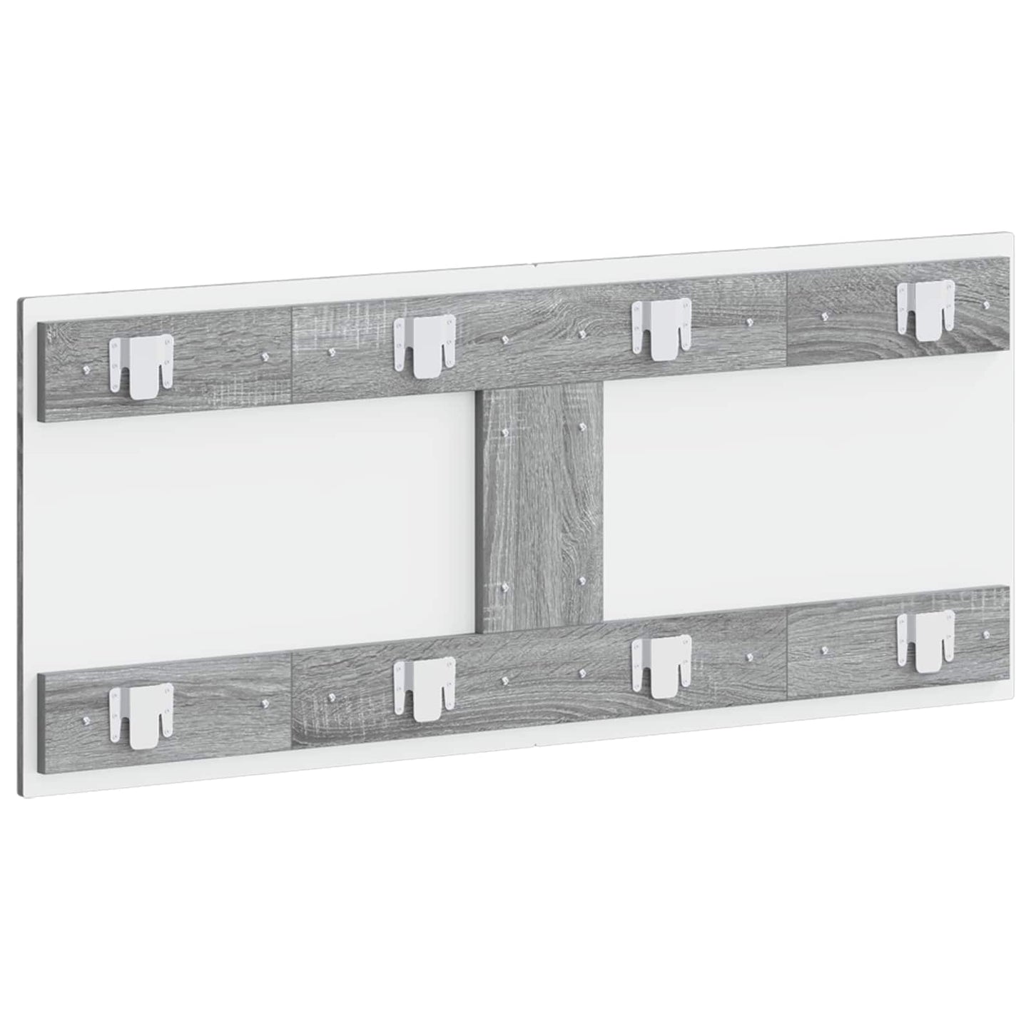 vidaXL Wall-Mounted Headboard BREDA Grey Sonoma Engineered Wood 5
