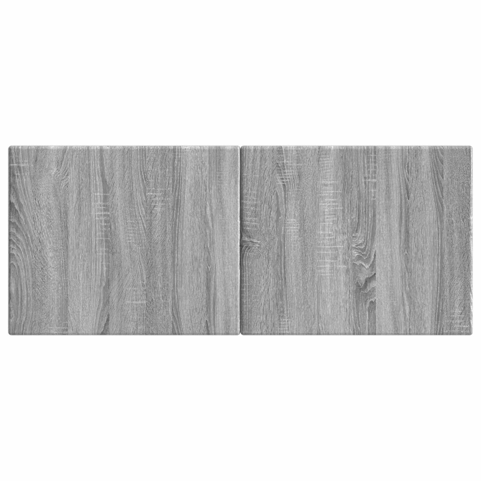 vidaXL Wall-Mounted Headboard BREDA Grey Sonoma Engineered Wood 3
