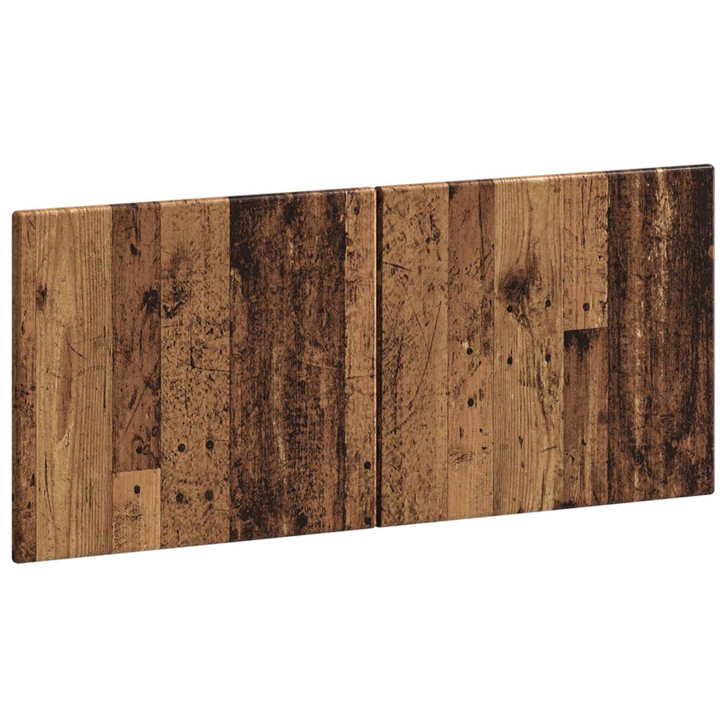 vidaXL Wall-Mounted Headboard BREDA Old Wood Engineered Wood 2