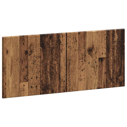 vidaXL Wall-Mounted Headboard BREDA Old Wood Engineered Wood 2
