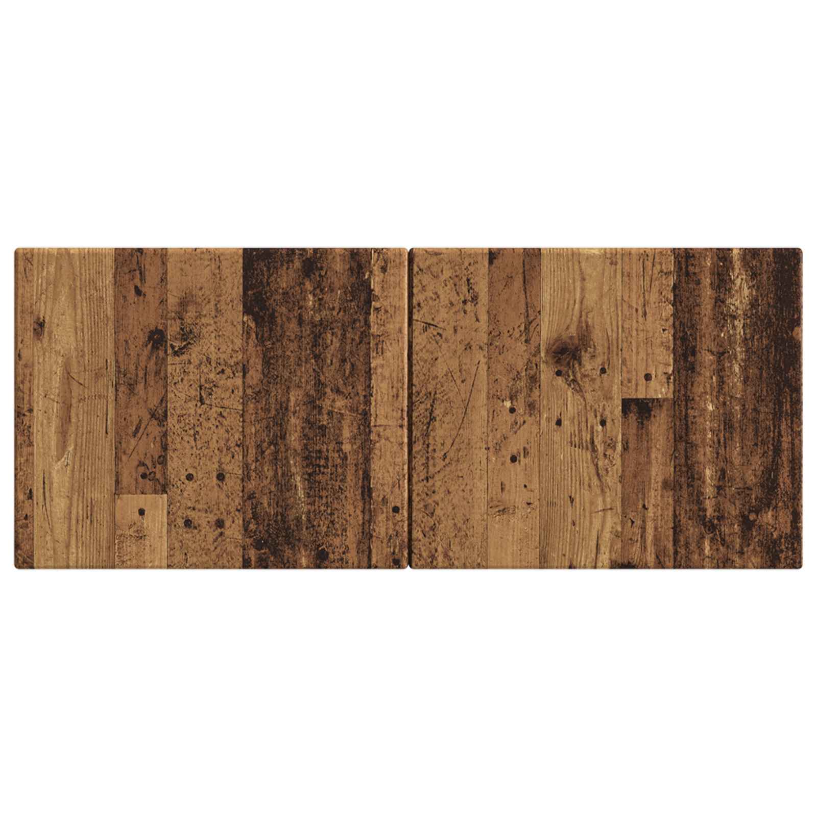 vidaXL Wall-Mounted Headboard BREDA Old Wood Engineered Wood 3