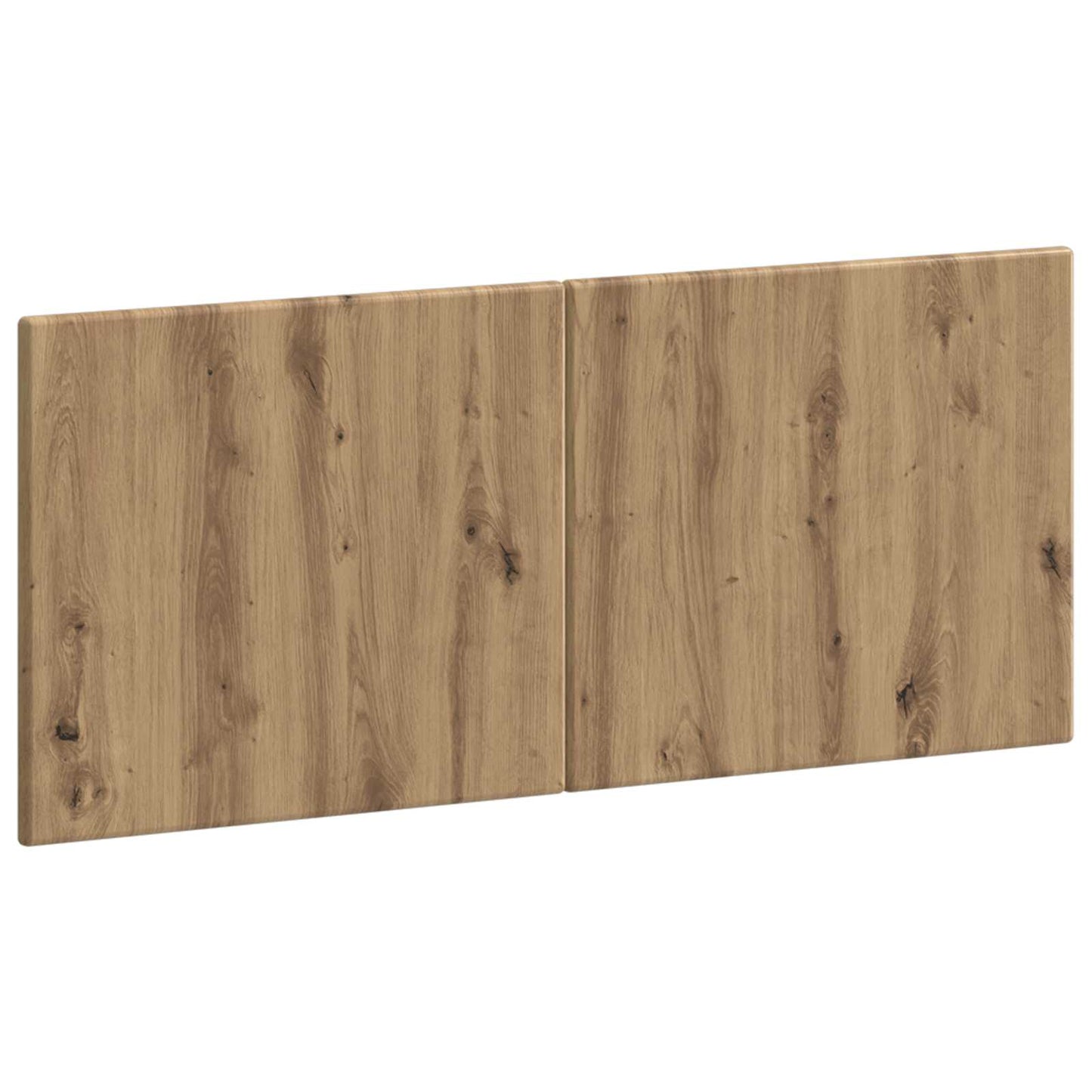 vidaXL Wall-Mounted Headboard BREDA Artisan Oak Engineered Wood 2
