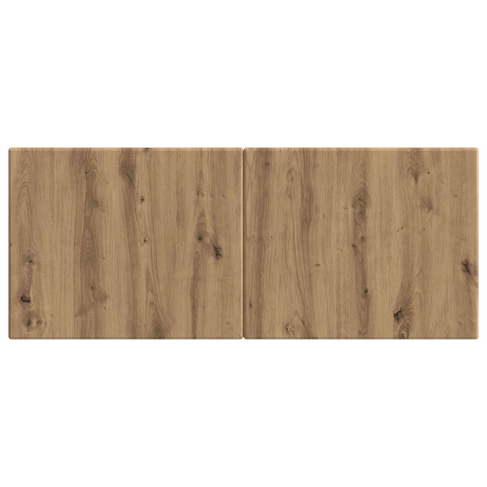 vidaXL Wall-Mounted Headboard BREDA Artisan Oak Engineered Wood 3