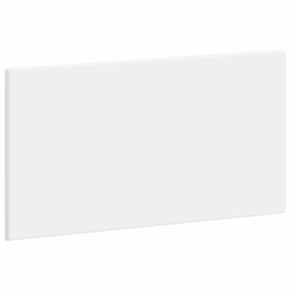 vidaXL Wall-Mounted Headboard BREDA White Engineered Wood 2