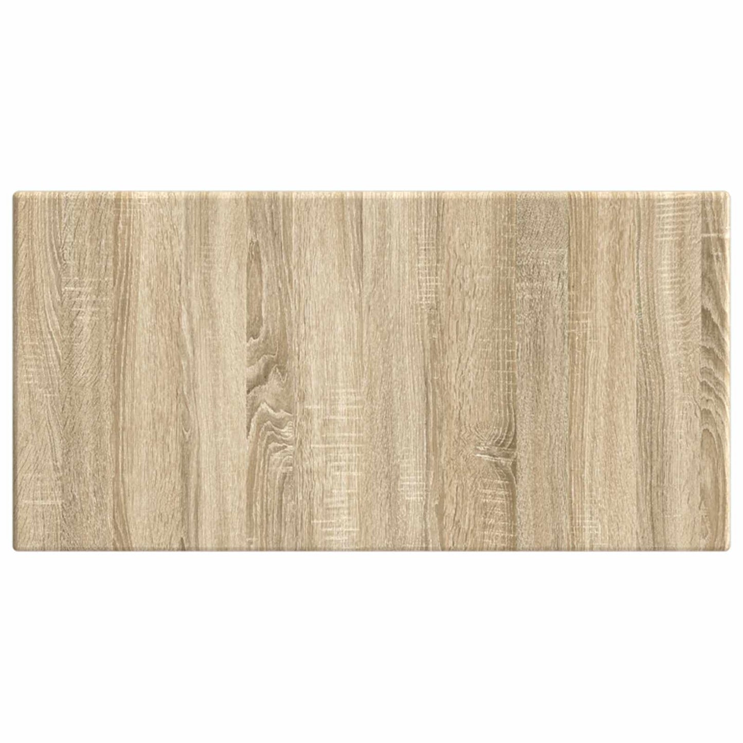 vidaXL Wall-Mounted Headboard BREDA Sonoma Oak Engineered Wood 3
