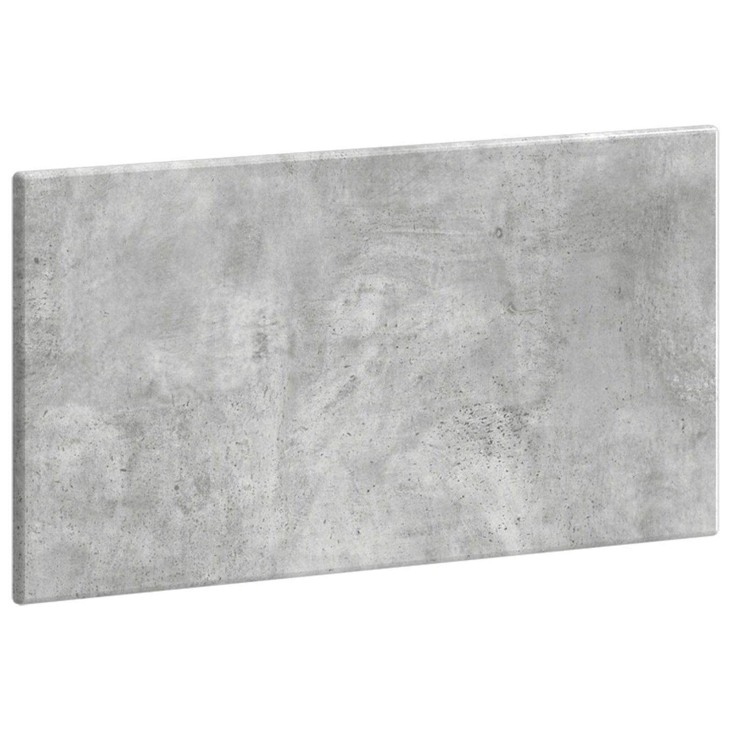 vidaXL Wall-Mounted Headboard BREDA Concrete Grey Engineered Wood 2