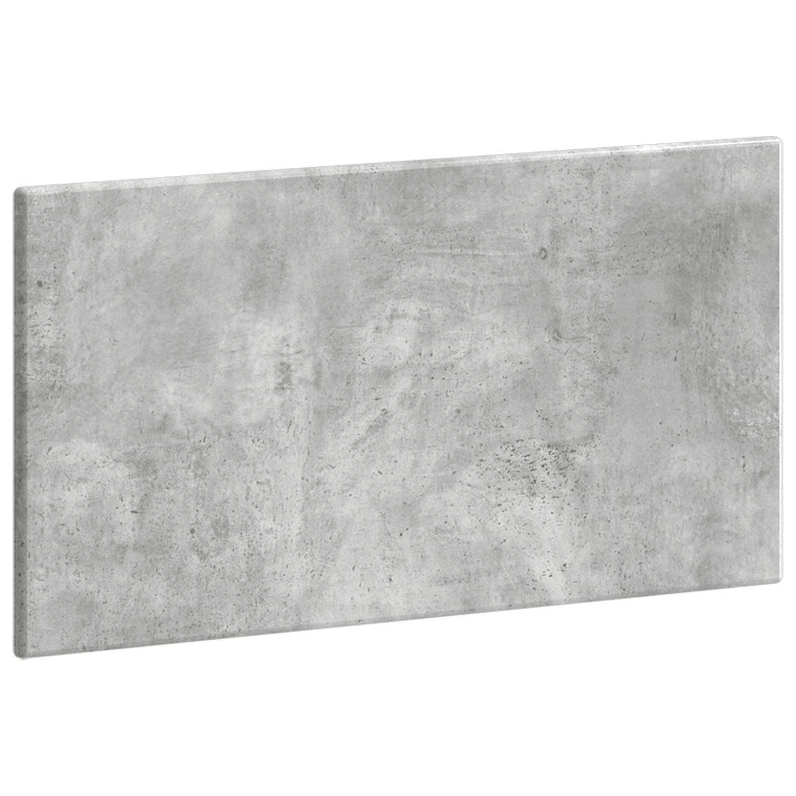 vidaXL Wall-Mounted Headboard BREDA Concrete Grey Engineered Wood 2