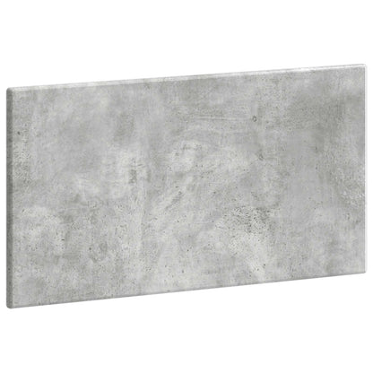vidaXL Wall-Mounted Headboard BREDA Concrete Grey Engineered Wood 2