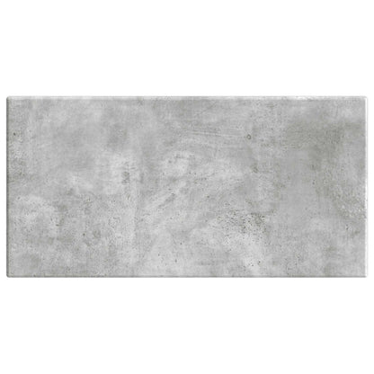 vidaXL Wall-Mounted Headboard BREDA Concrete Grey Engineered Wood 3