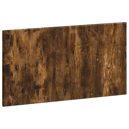 vidaXL Wall-Mounted Headboard BREDA Smoked Oak Engineered Wood 2