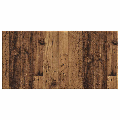 vidaXL Wall-Mounted Headboard BREDA Old Wood Engineered Wood 3