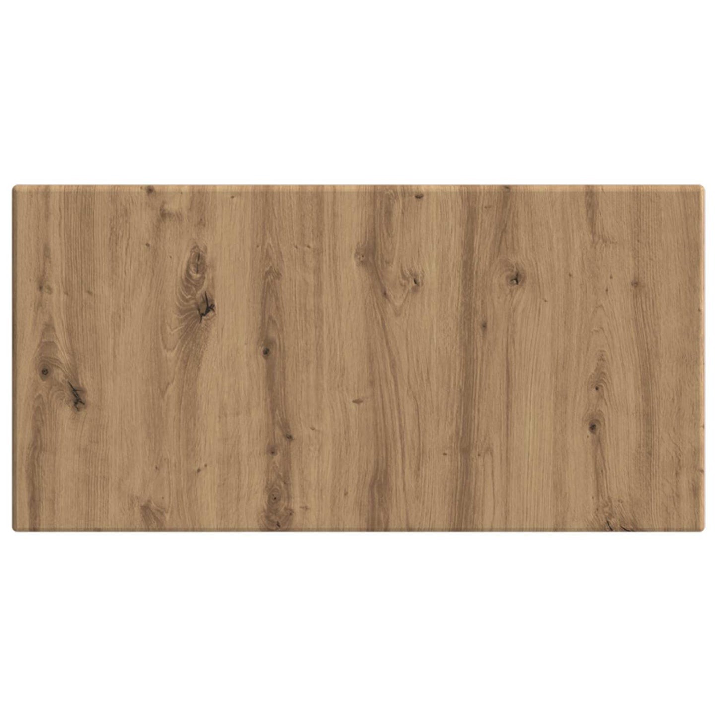 vidaXL Wall-Mounted Headboard BREDA Artisan Oak Engineered Wood 3