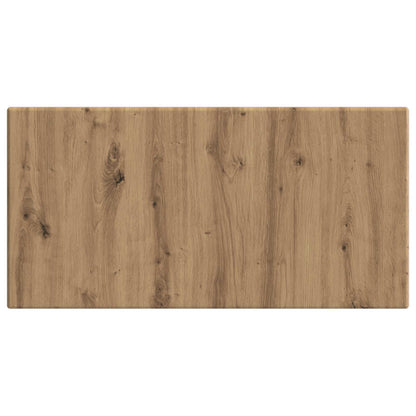 vidaXL Wall-Mounted Headboard BREDA Artisan Oak Engineered Wood 3