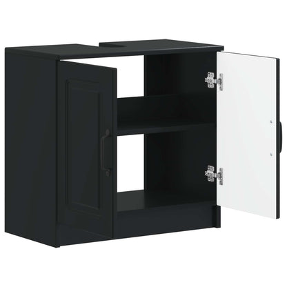 vidaXL Bathroom Sink Cabinet UTRECHT Black 59.5 x 31.5x 59 cm 3