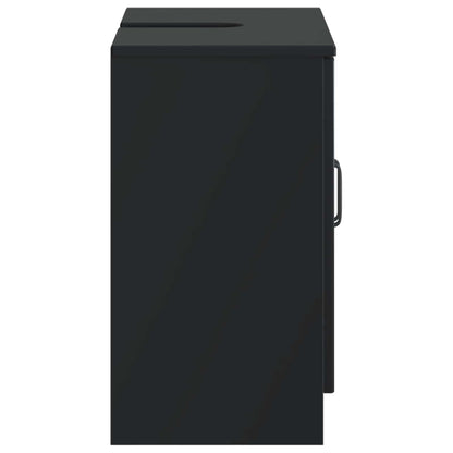 vidaXL Bathroom Sink Cabinet UTRECHT Black 59.5 x 31.5x 59 cm 5