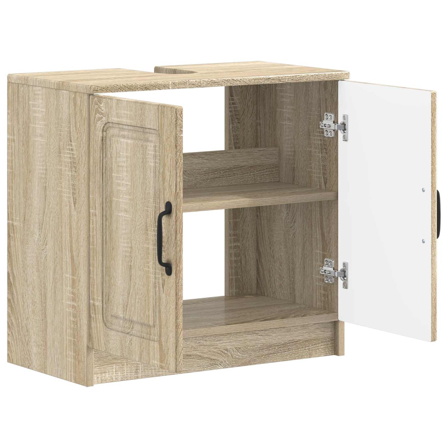 vidaXL Bathroom Sink Cabinet UTRECHT Sonoma Oak 59.5 x 31.5x 59 cm 3