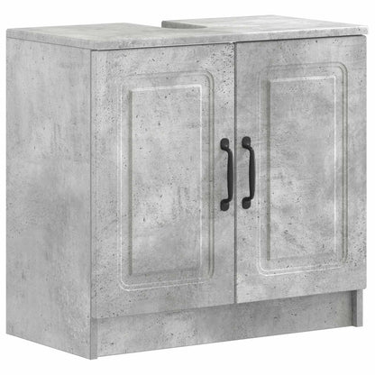 vidaXL Bathroom Sink Cabinet UTRECHT Concrete Grey 59.5 x 31.5x 59 cm 2