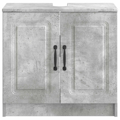 vidaXL Bathroom Sink Cabinet UTRECHT Concrete Grey 59.5 x 31.5x 59 cm 4