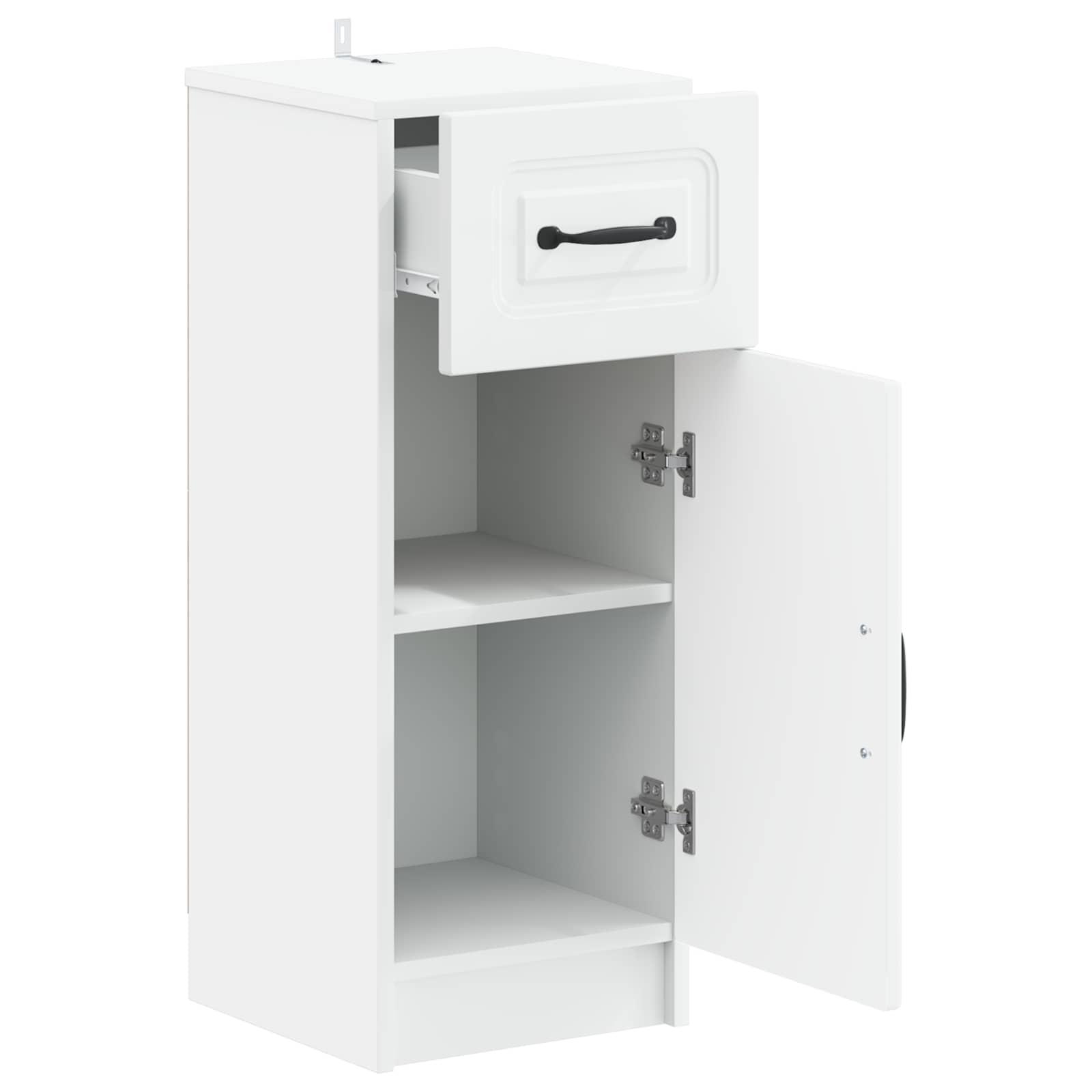 vidaXL Bathroom Storage Cainet UTRECHT White 30 x 31 x 77 cm 3