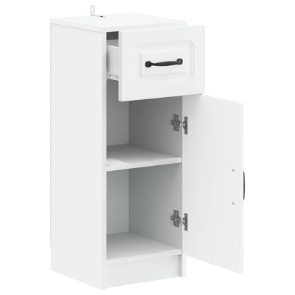 vidaXL Bathroom Storage Cainet UTRECHT White 30 x 31 x 77 cm 3