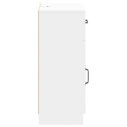 vidaXL Bathroom Storage Cainet UTRECHT White 30 x 31 x 77 cm 5