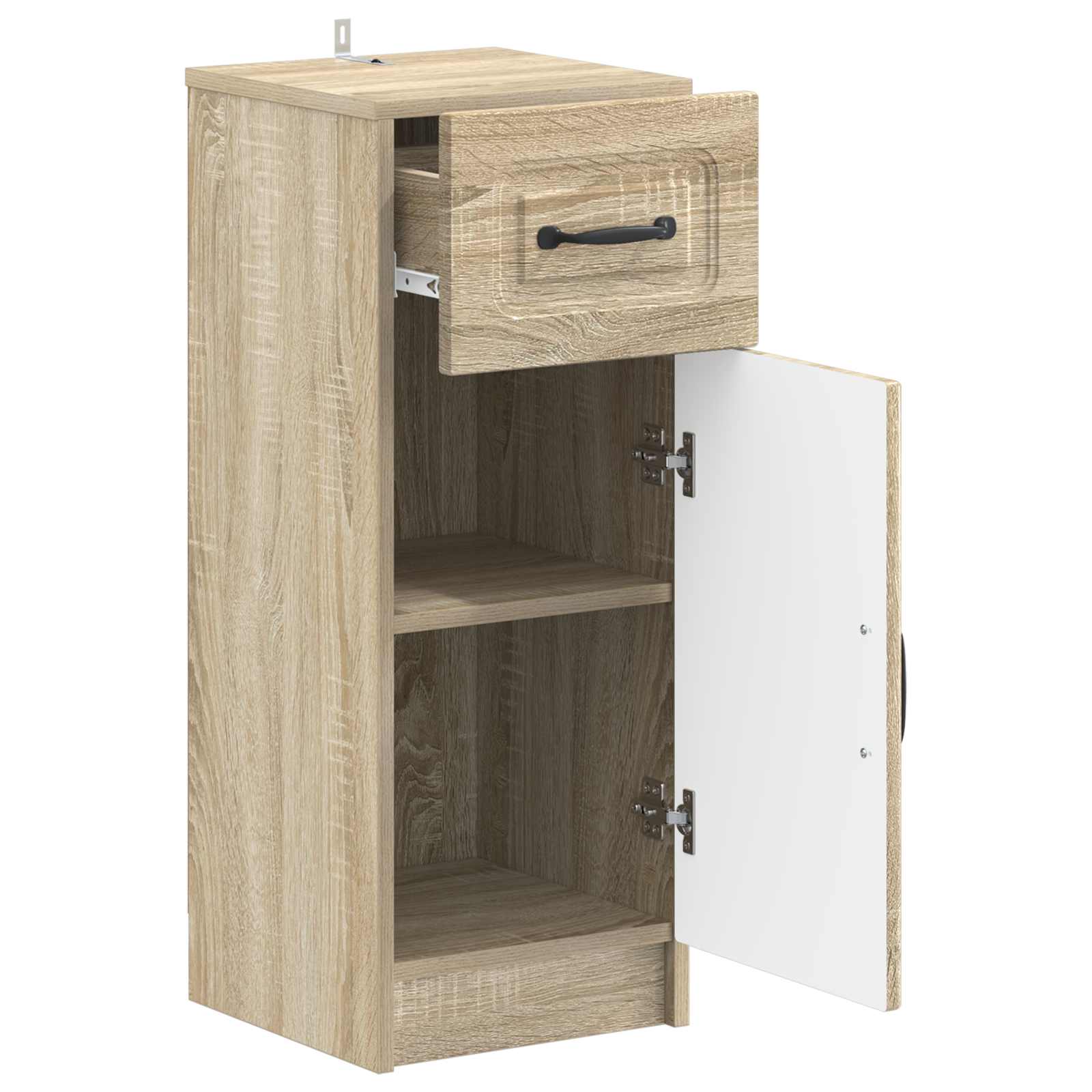 vidaXL Bathroom Storage Cainet UTRECHT Sonoma Oak 30 x 31 x 77 cm 3