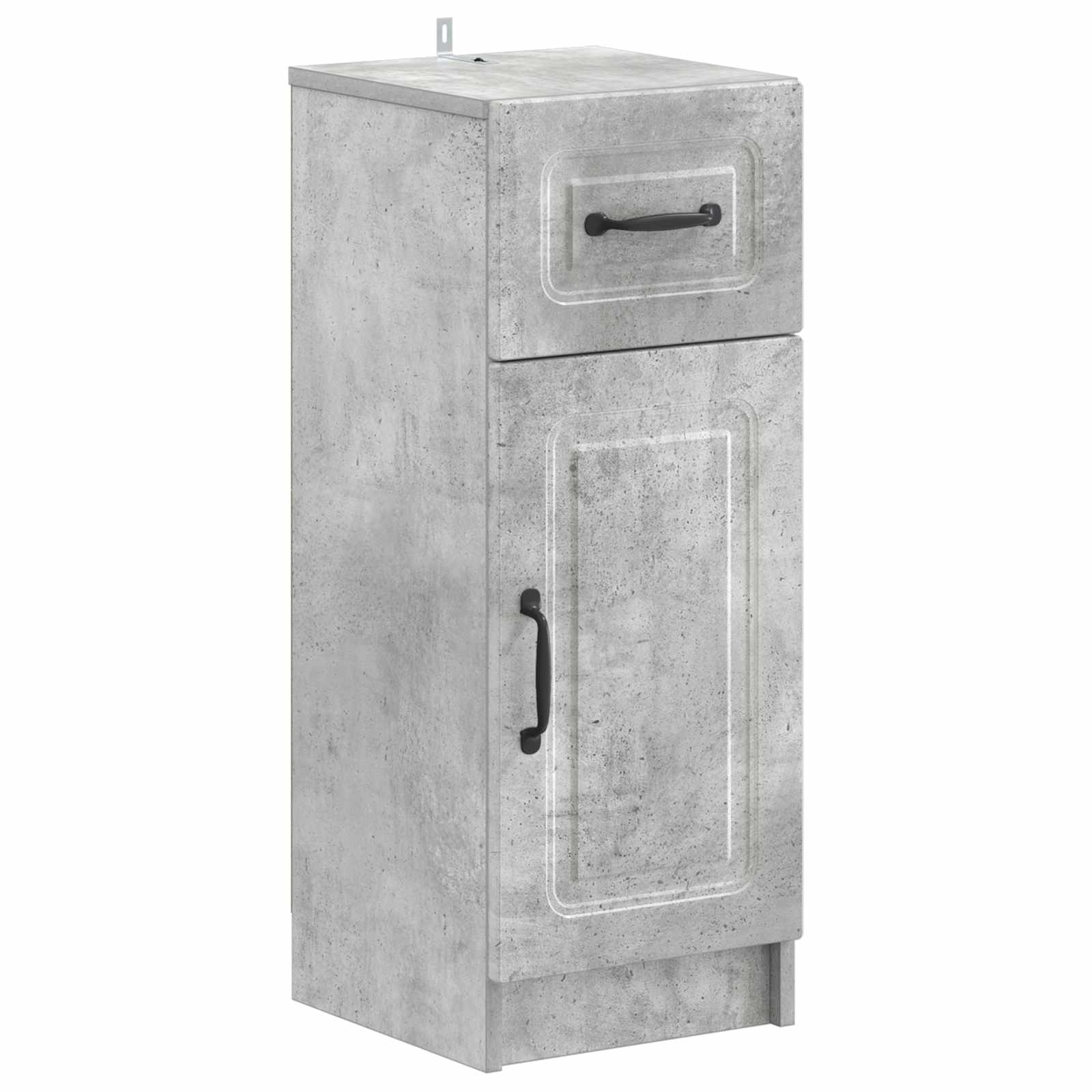 vidaXL Bathroom Storage Cainet UTRECHT Concrete Grey 30 x 31 x 77 cm 2