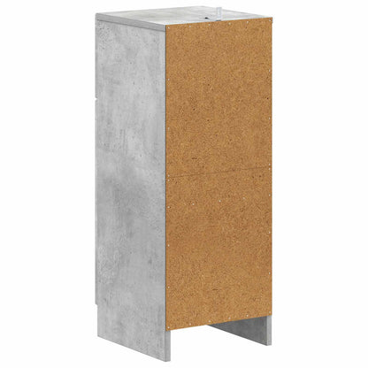vidaXL Bathroom Storage Cainet UTRECHT Concrete Grey 30 x 31 x 77 cm 6