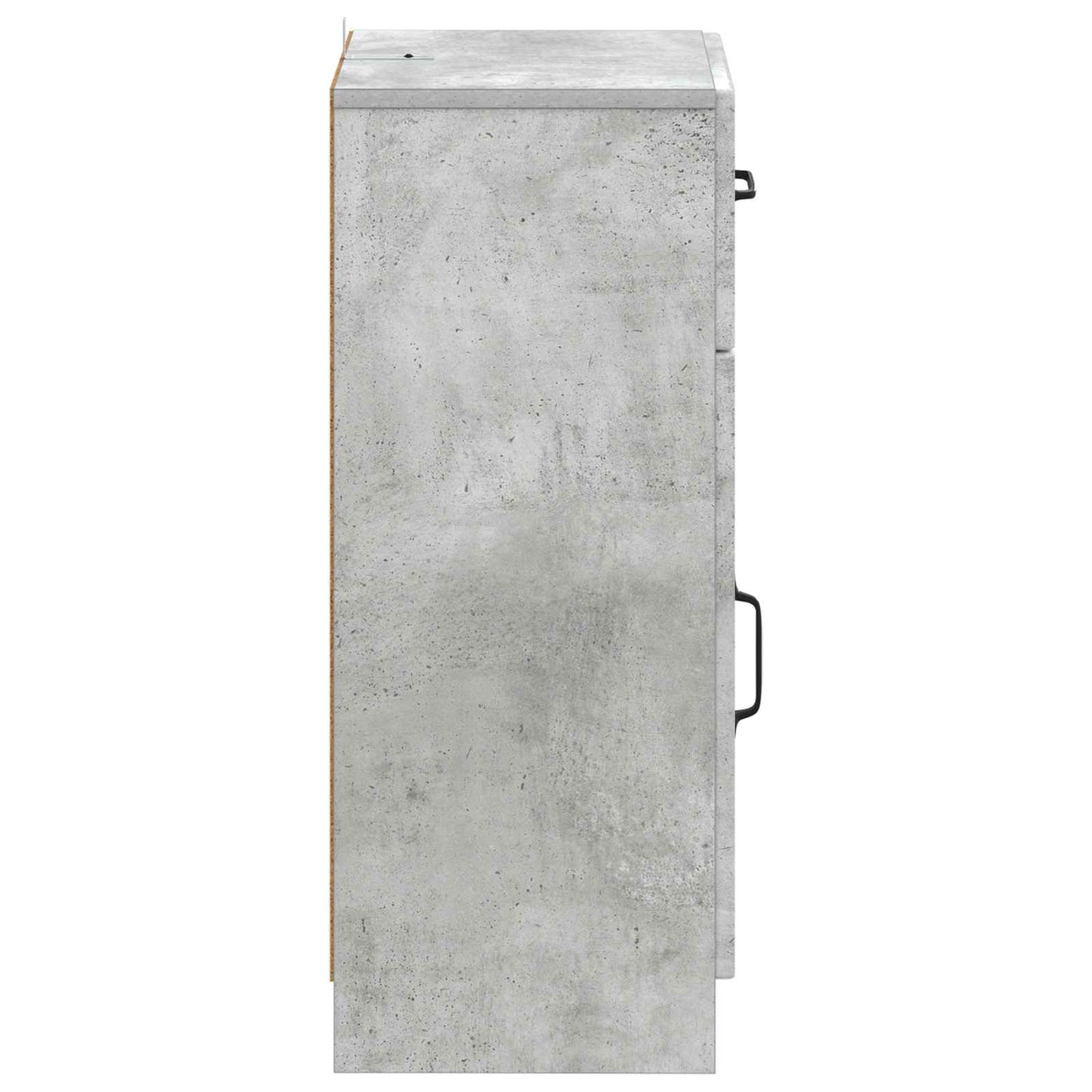 vidaXL Bathroom Storage Cainet UTRECHT Concrete Grey 30 x 31 x 77 cm 5