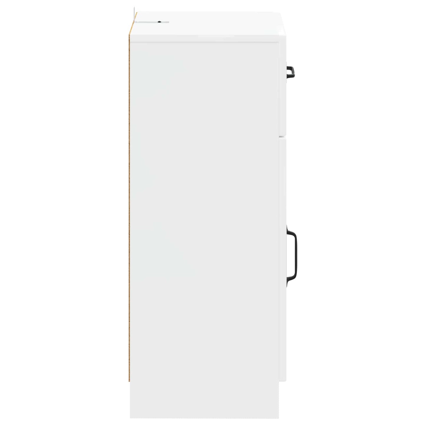 vidaXL Bathroom Storage Cainet UTRECHT High Gloss White 5