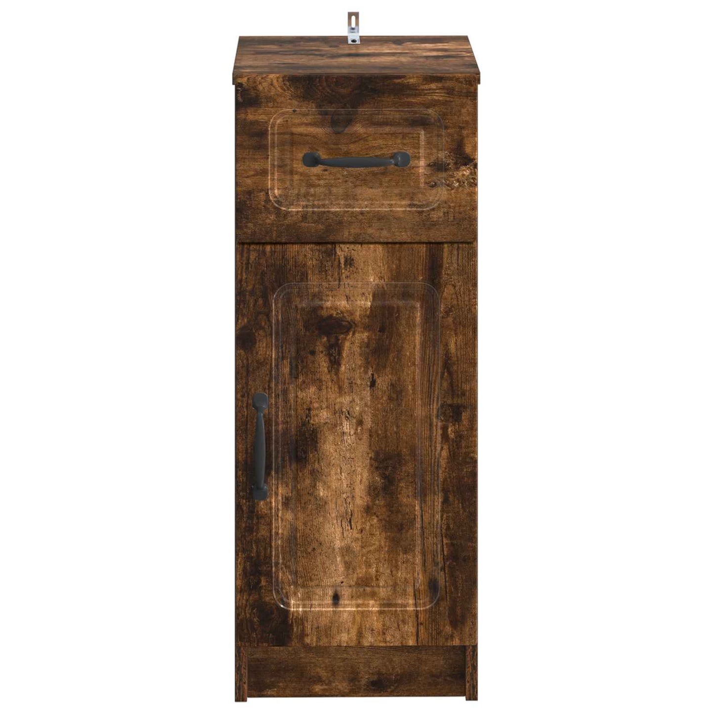 vidaXL Bathroom Storage Cainet UTRECHT Smoked Oak 30 x 31 x 77 cm 4