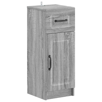 vidaXL Bathroom Storage Cainet UTRECHT Grey Sonoma 30 x 31 x 77 cm 2
