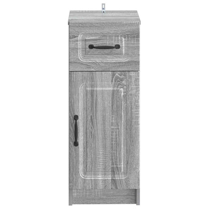vidaXL Bathroom Storage Cainet UTRECHT Grey Sonoma 30 x 31 x 77 cm 4
