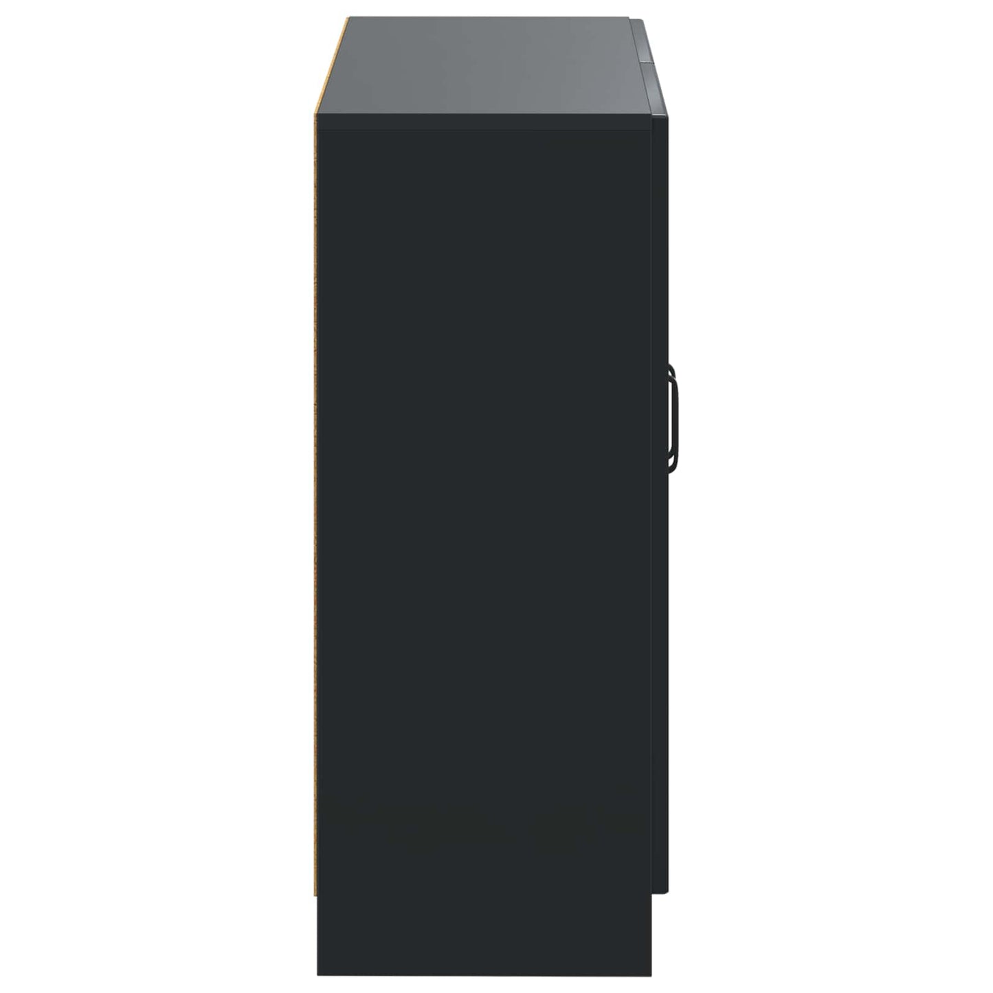 vidaXL Bathroom Storage Cainet UTRECHT Black 59.5 x 31 x 77 cm 5