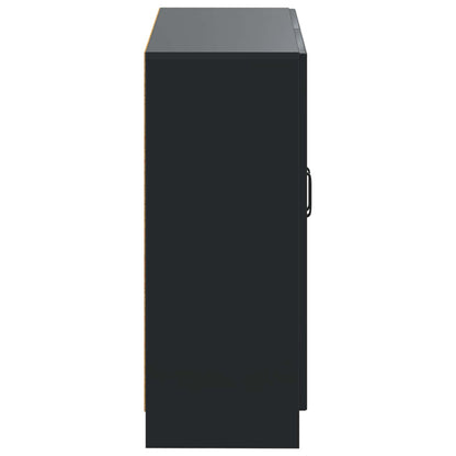 vidaXL Bathroom Storage Cainet UTRECHT Black 59.5 x 31 x 77 cm 5