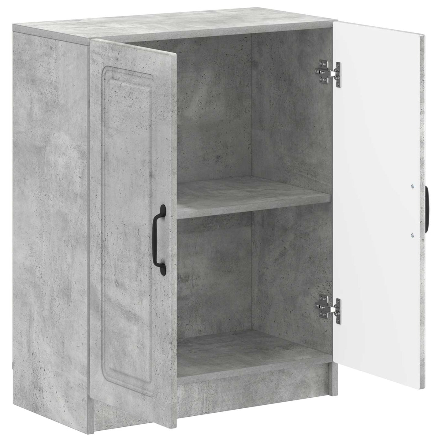 vidaXL Bathroom Storage Cainet UTRECHT Concrete Grey 59.5 x 31 x 77 cm 3