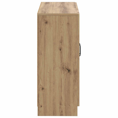 vidaXL Bathroom Storage Cainet UTRECHT Artisan Oak 59.5 x 31 x 77 cm 5