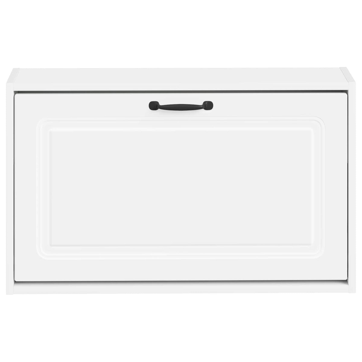 vidaXL Wall-Mounted Shoe Cabinet UTRECHT 71 x 17 x 43 cm White 4